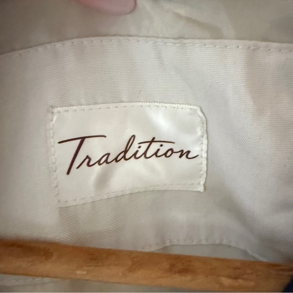 Spring Jacket Beige Navy NWOT - Picture 8 of 11